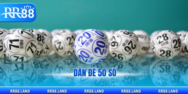 dàn đề 50 số