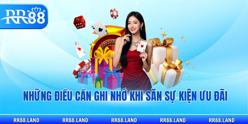 Những điều cần ghi nhớ khi săn sự kiện ưu đãi